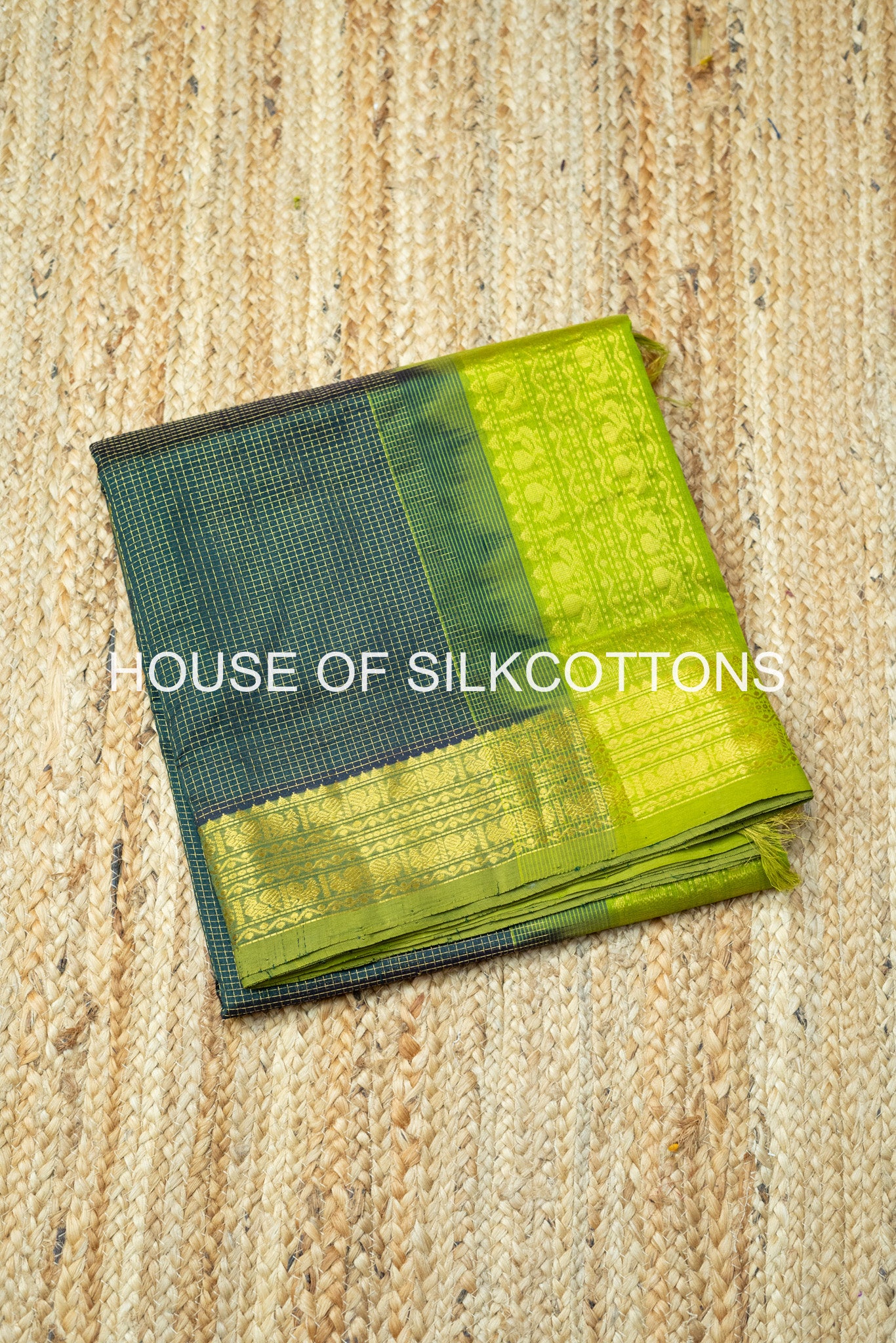 Zari Checks Silkcotton