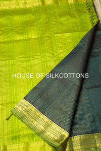 Zari Checks Silkcotton