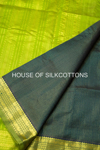 Zari Checks Silkcotton