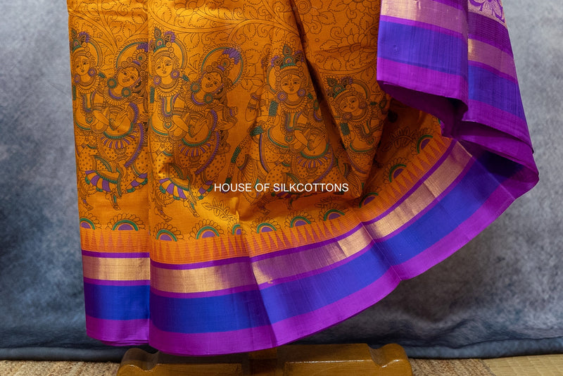 Printed Korvai silkcotton