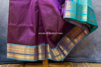 Grand Border Lakshadeepam Silkcotton