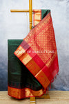 Korvai Thread Checks silk cotton