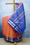 Korvai zari checks silkcotton