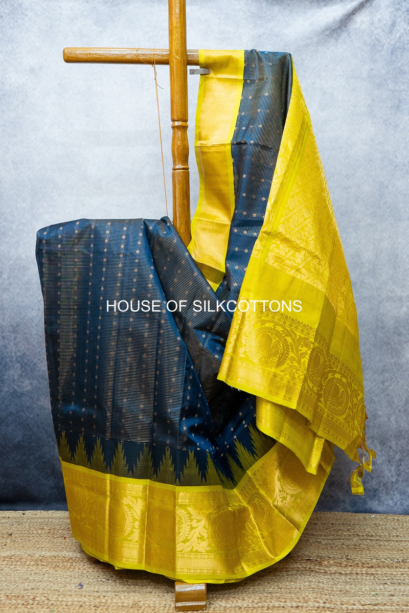 Contemporary Korvai Vairaoosi Silkcotton