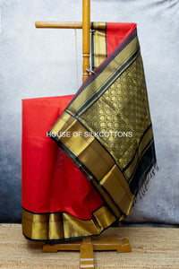 Korvai Border Plain Silkcotton