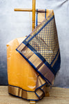 Korvai Border Plain Silkcotton