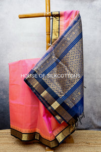 Temple Border Korvai Silkcotton