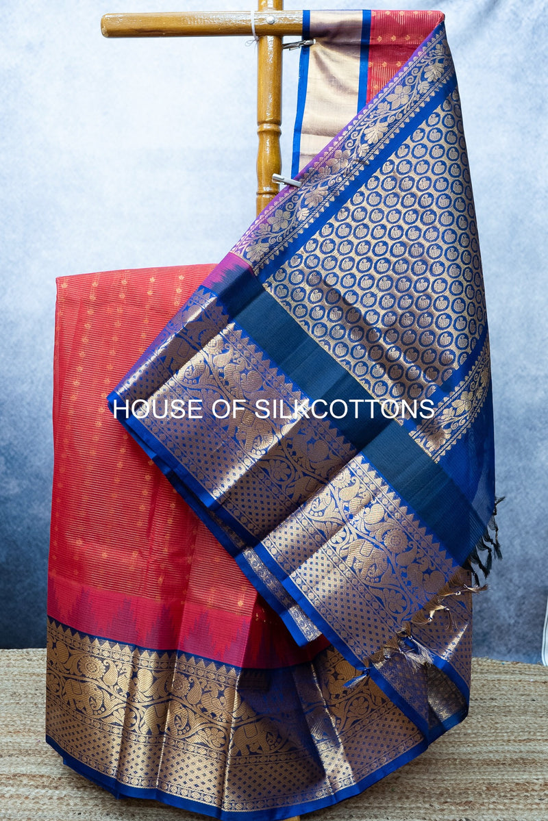 Contemporary Korvai Vairaoosi Silkcotton