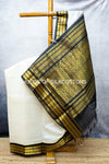 Korvai Border Plain Silkcotton
