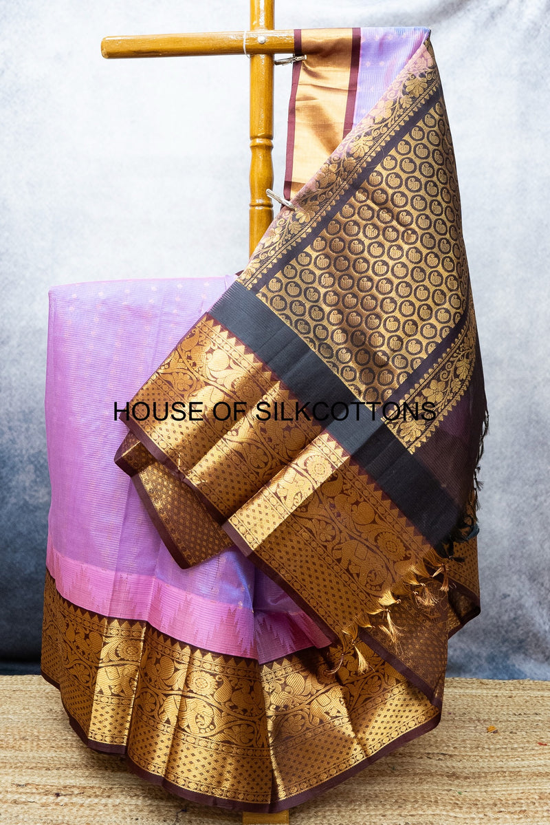 Contemporary Korvai Vairaoosi Silkcotton