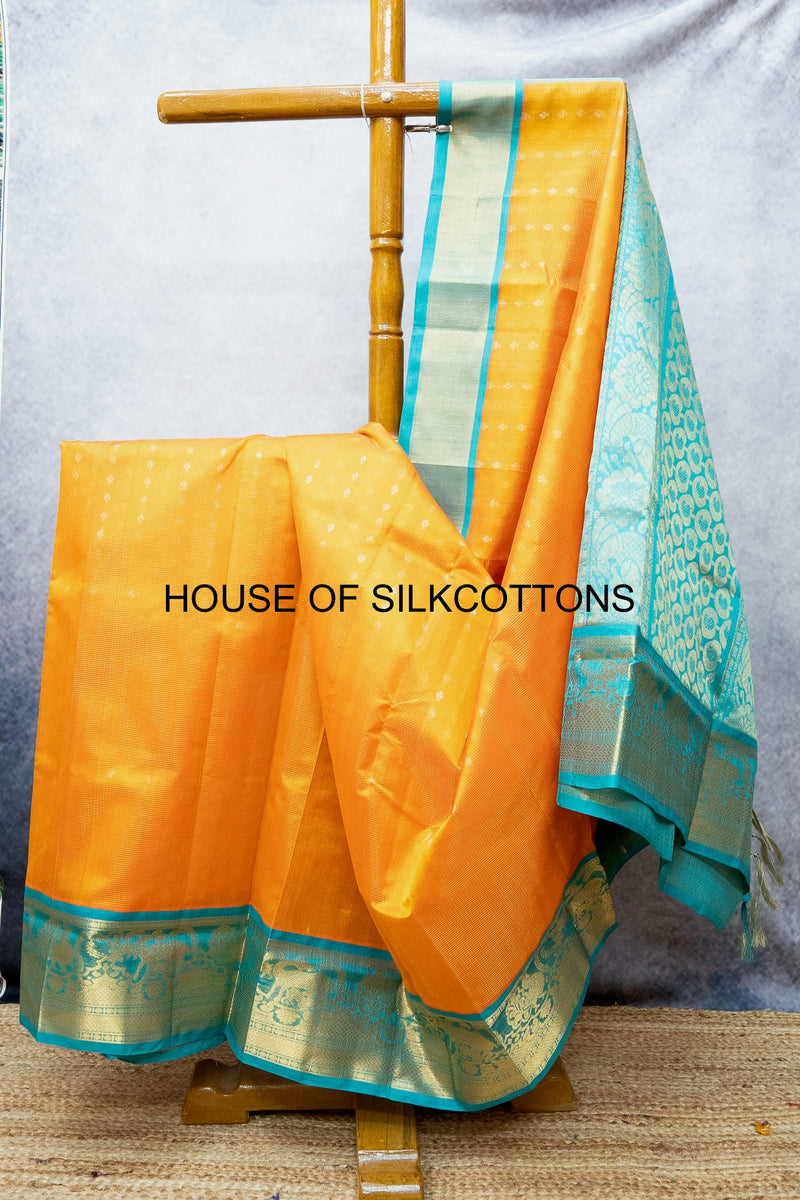 Contemporary Korvai Vairaoosi Silkcotton