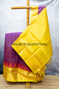 Contemporary Korvai Vairaoosi Silkcotton