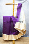 Kanchi Korvai border Silkcotton