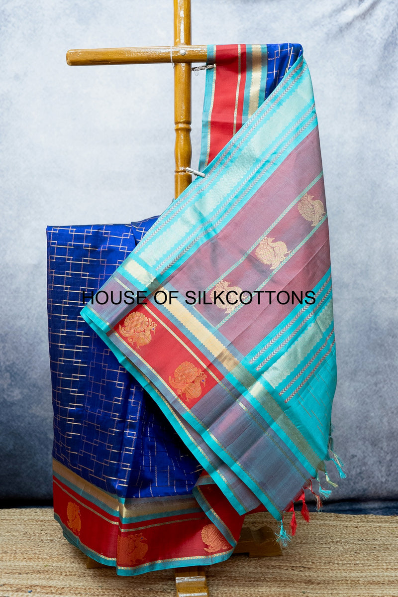 Contemporary Korvai silkcotton