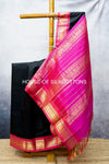 Korvai Border Plain Silkcotton