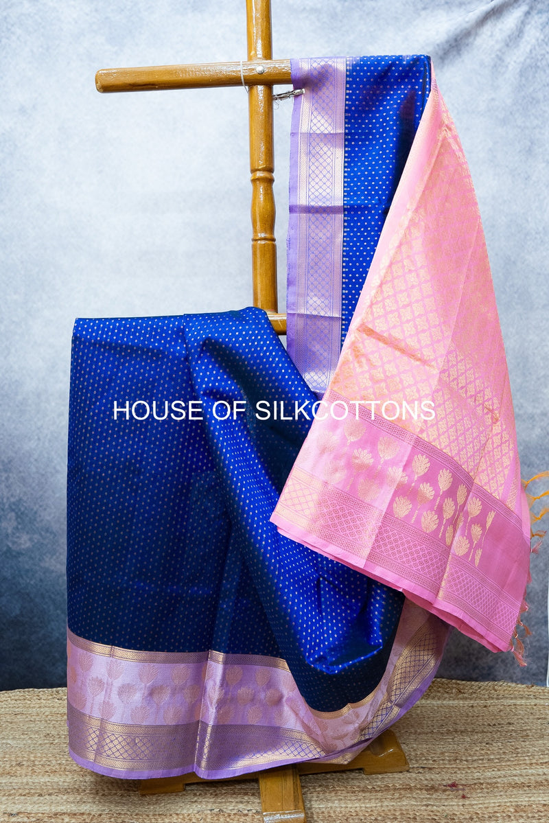 POLKA DOTS SILKCOTTON