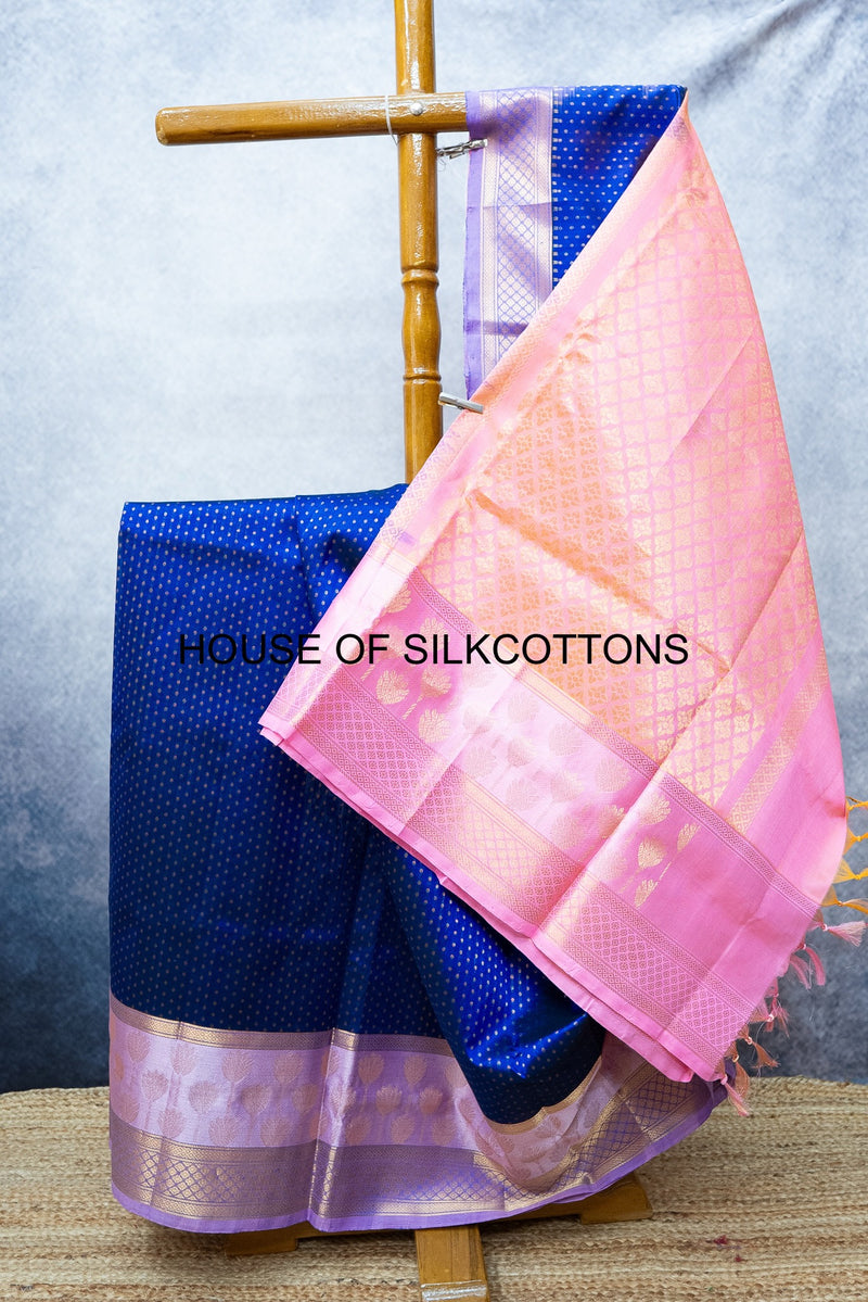 POLKA DOTS SILKCOTTON