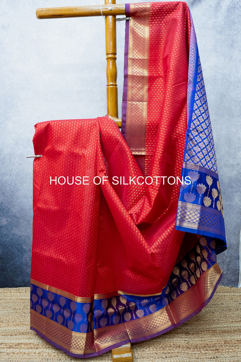 POLKA DOTS SILKCOTTON