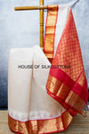 Korvai Thread Checks silk cotton