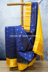Korvai Thread Checks silk cotton