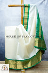 Kanchi Korvai border Silkcotton