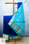 Kanchi Korvai border Silkcotton