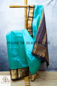 Kanchi Korvai border Silkcotton