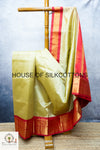 Kanchi Korvai border Silkcotton