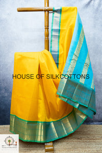 Kanchi Korvai border Silkcotton