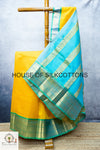 Kanchi Korvai border Silkcotton