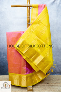 Kanchi Korvai border Silkcotton