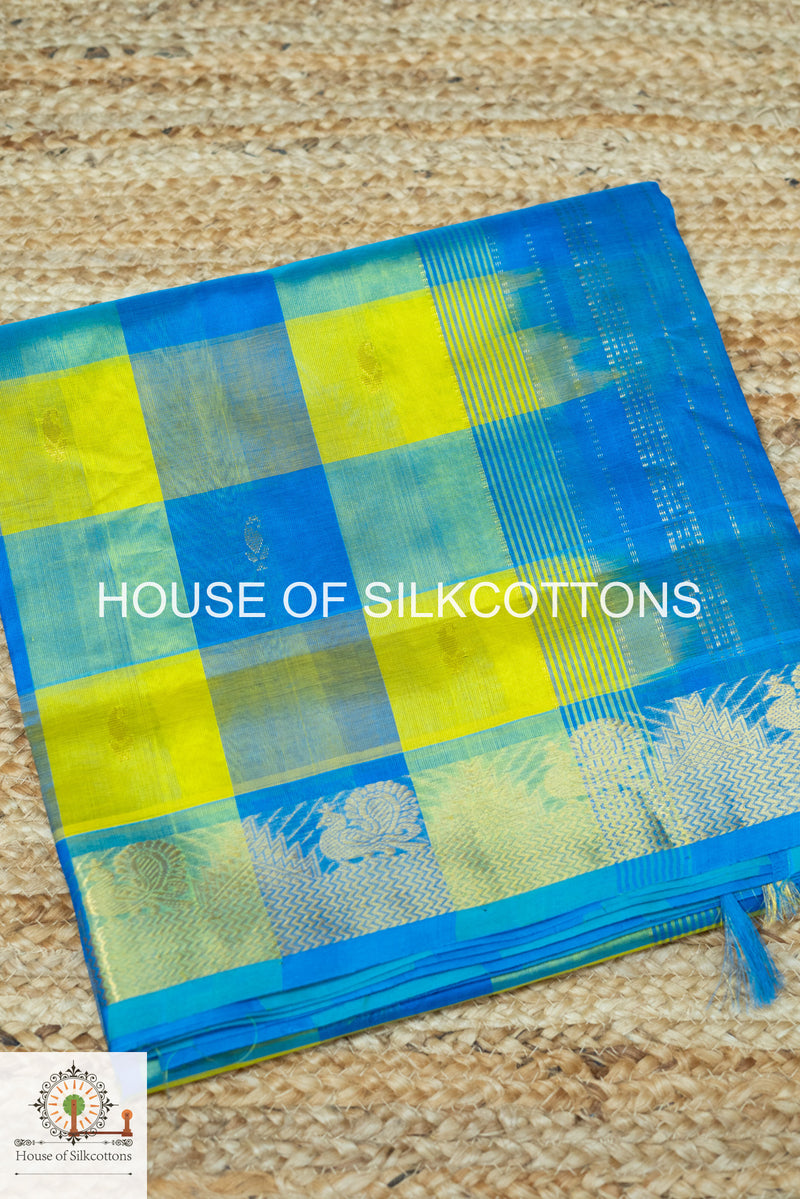 Paalum Pazhamum Checks Madisar Silkcotton
