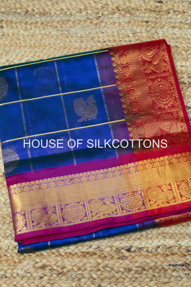Mayil Chakaram Madisar Silkcotton
