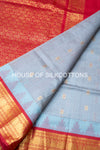 Korvai Thread Checks silk cotton