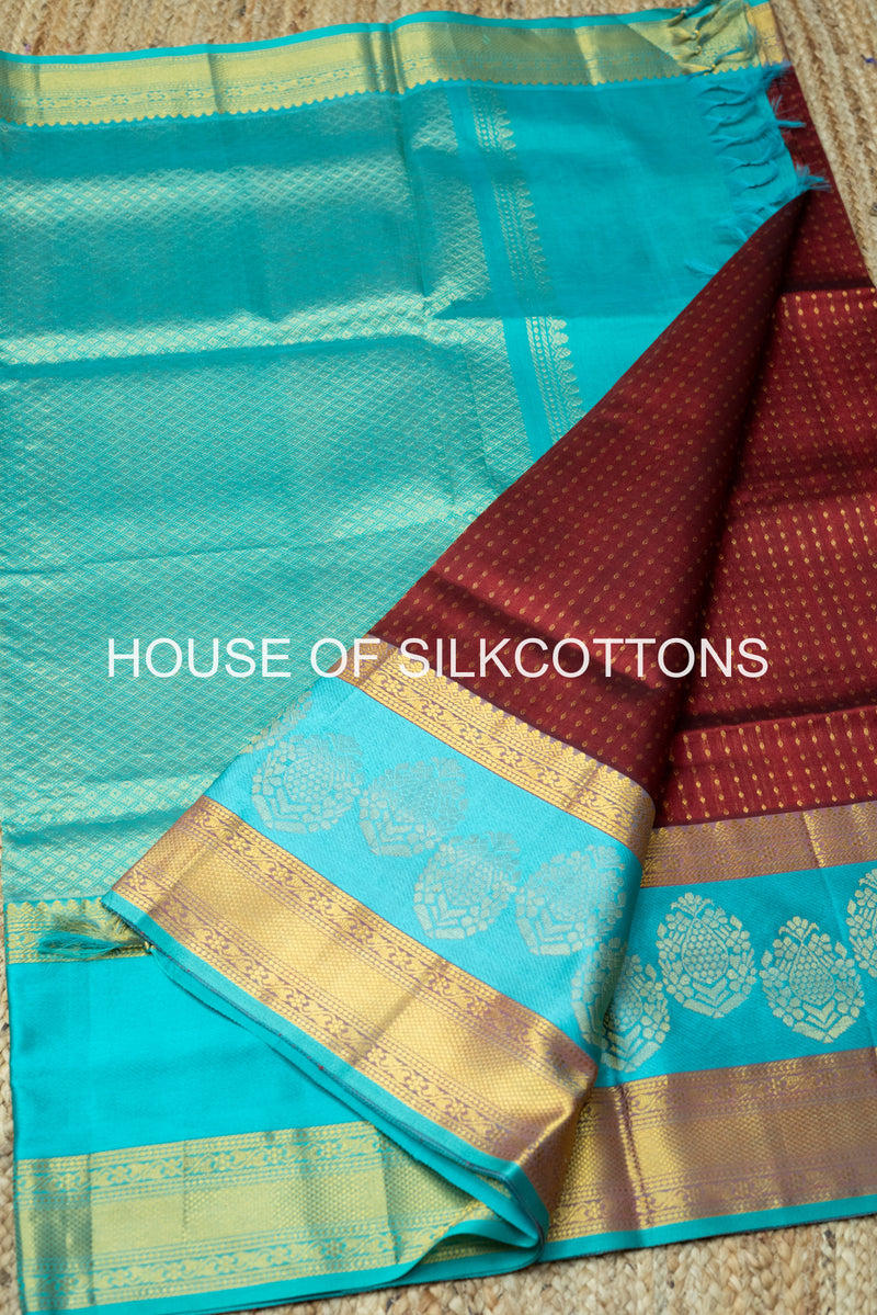 POLKA DOTS SILKCOTTON