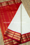 Korvai Border Plain Silkcotton