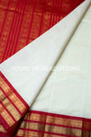 Korvai Border Plain Silkcotton