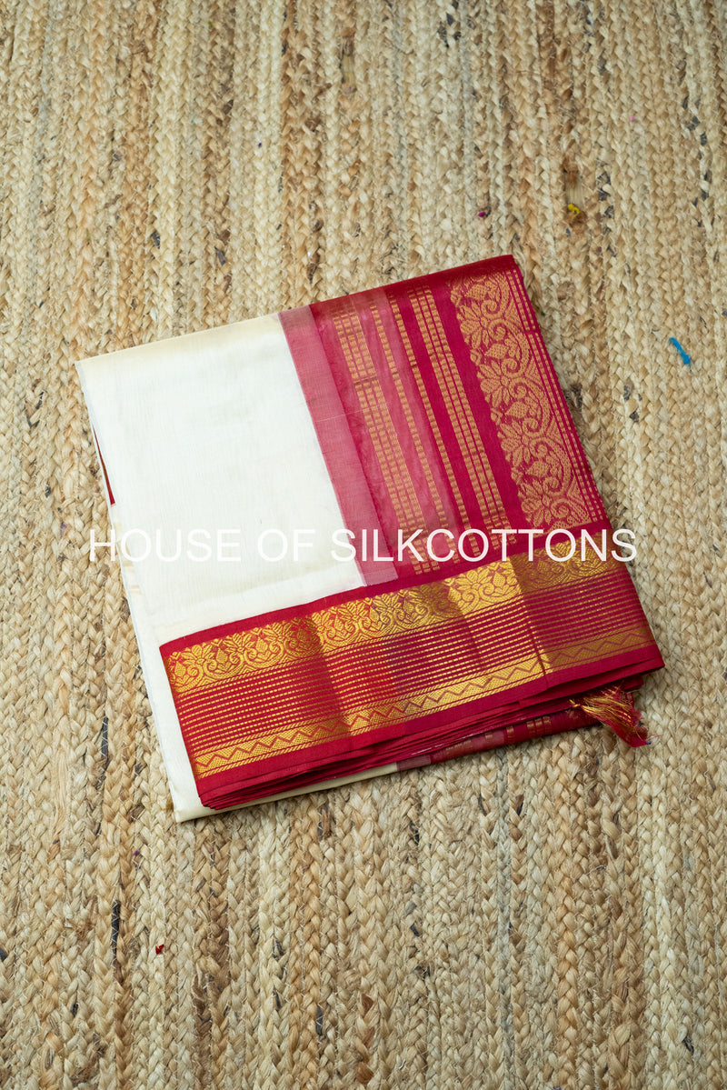 Contemporary Korvai Silkcotton