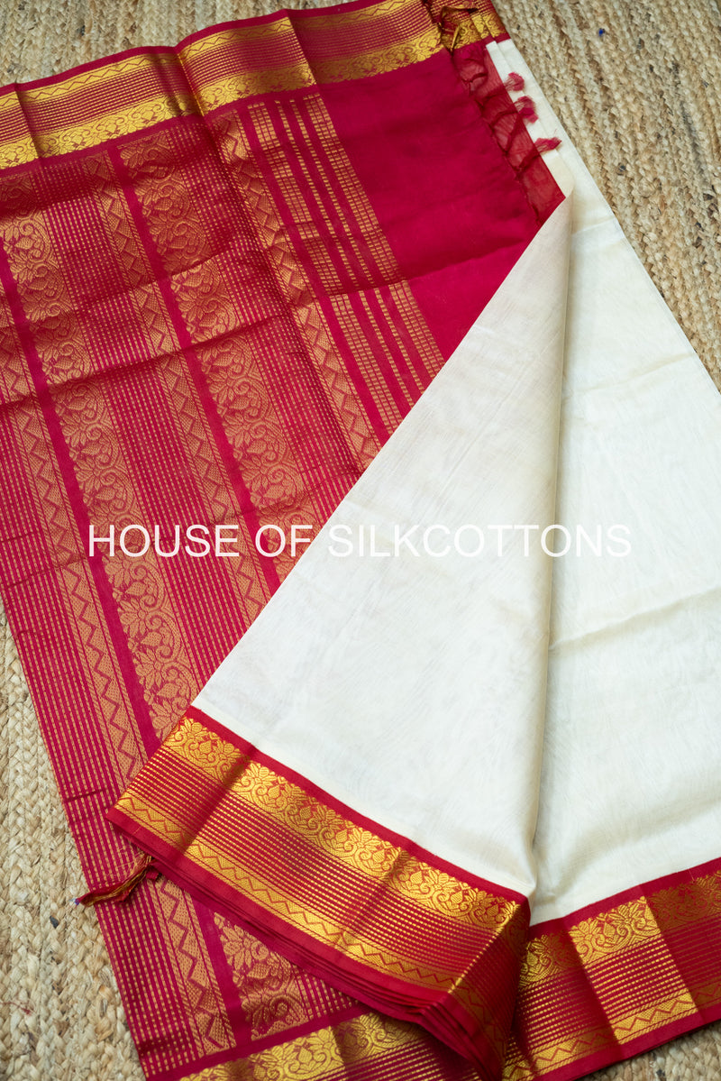 Contemporary Korvai Silkcotton