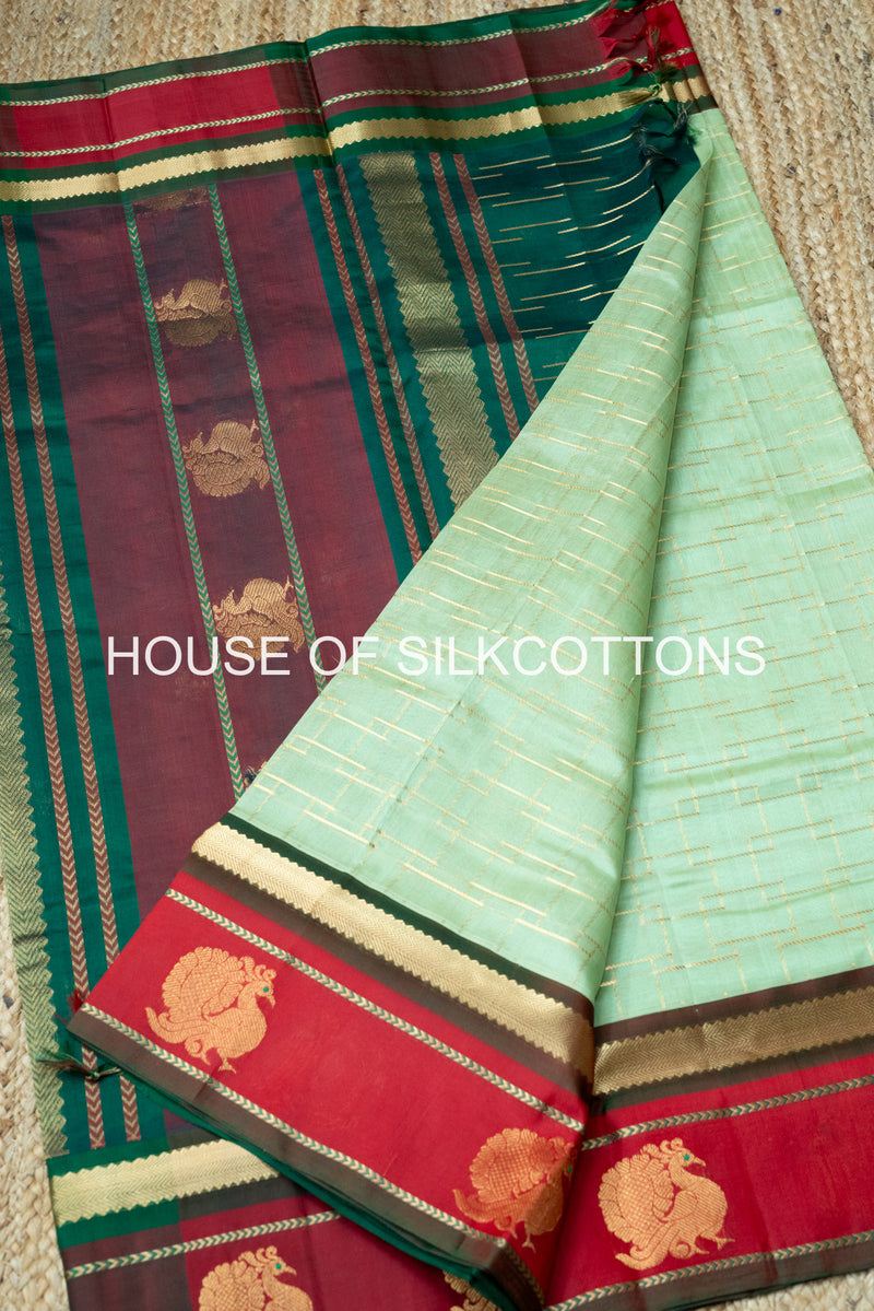 Contemporary Korvai Silkcotton