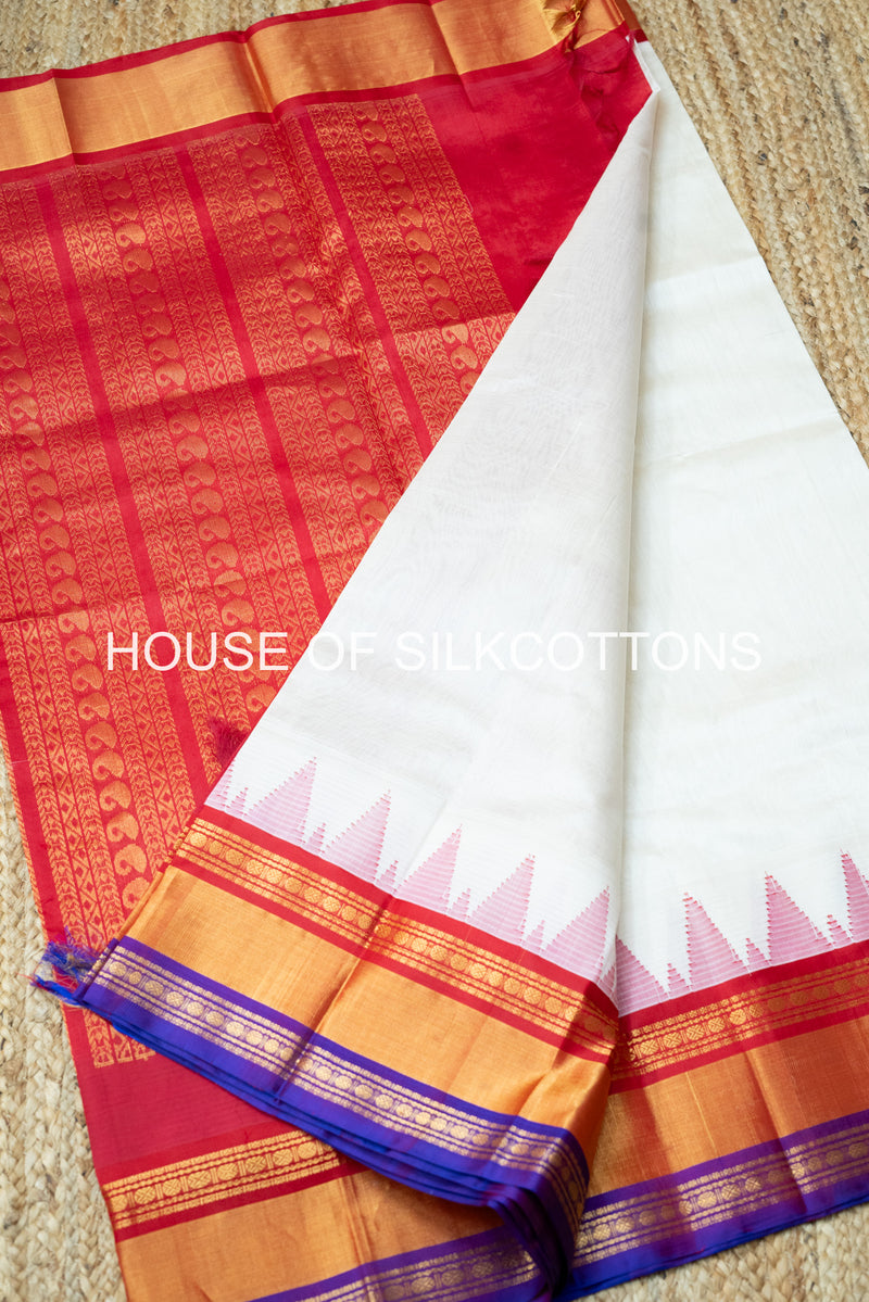 Contemporary Korvai Silkcotton