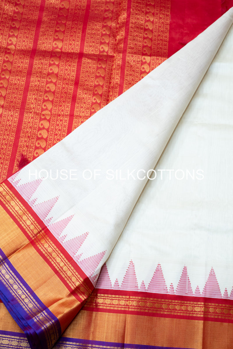 Contemporary Korvai Silkcotton