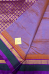 Korvai Border Plain Silkcotton