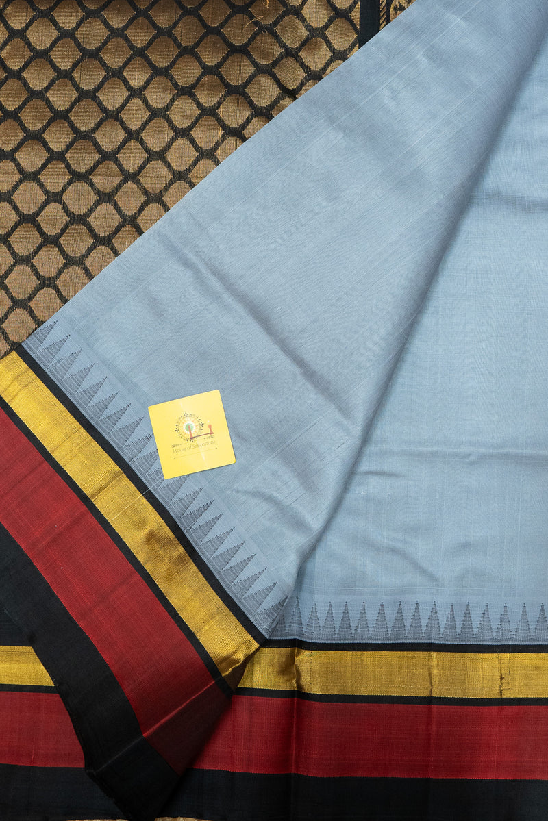 Korvai Border silk cotton