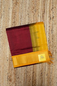 Korvai Border Plain Silkcotton