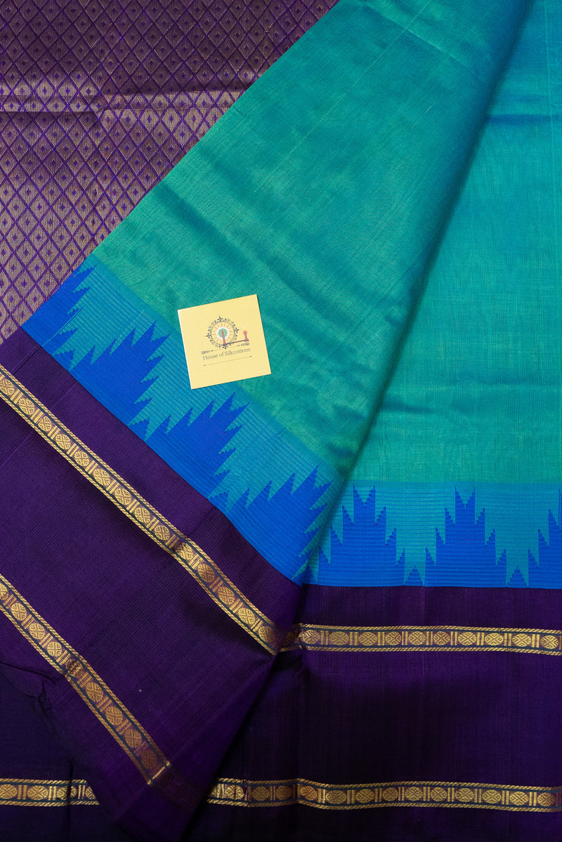 TEMPLE BORDER KORVAI SILKCOTTON