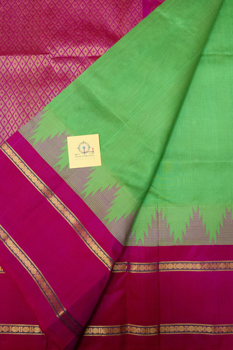 TEMPLE BORDER KORVAI SILKCOTTON