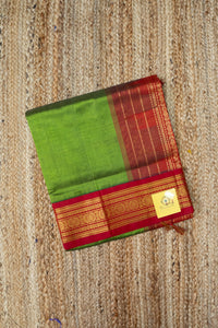 Vairaoosi Korvai Border Silkcotton