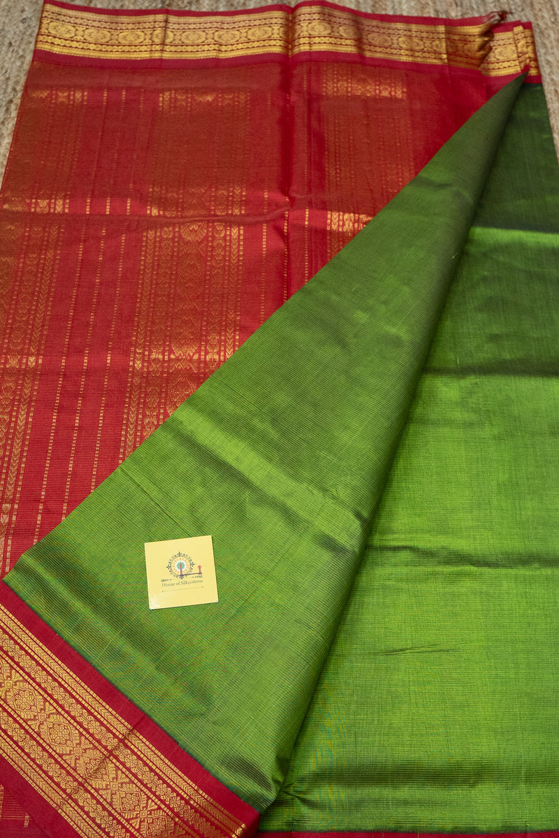 Vairaoosi Korvai Border Silkcotton