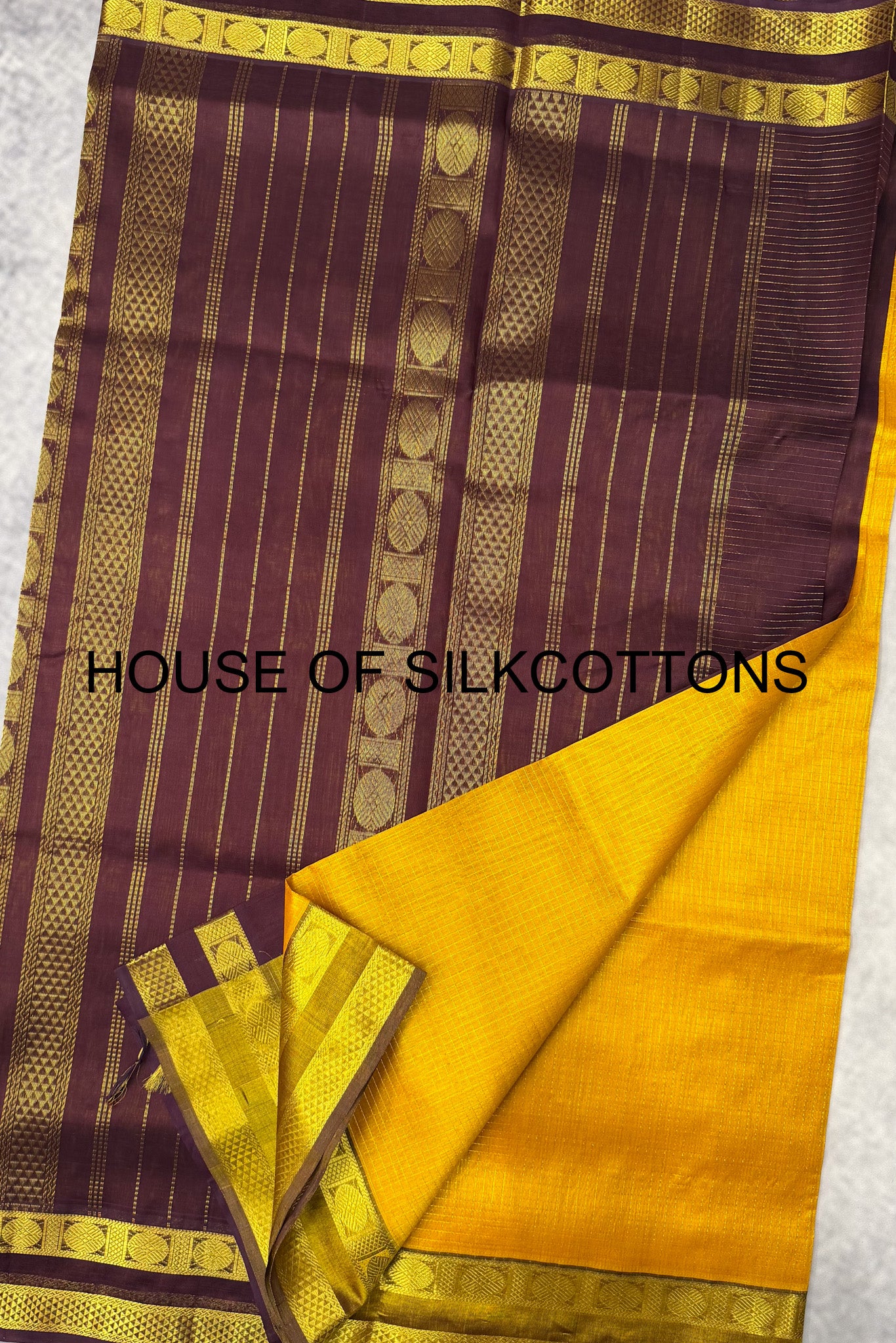 Zari Checks Silkcotton